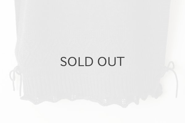 画像8: COTTON CASHMERE KNIT VEST (AU75:CH) (8)