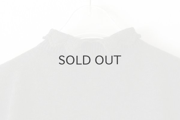 画像4: COTTON CASHMERE KNIT VEST (AU75:CH) (4)