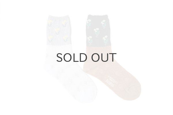 画像1: LILIES OF THE VALLEY II SOCKS (AS-227) (1)