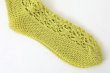 画像9: FLOWER FRONT LACE ソックス (DS-51H:WH,YW) (9)