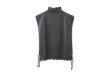 画像1: COTTON CASHMERE KNIT VEST (AU77:GY) (1)