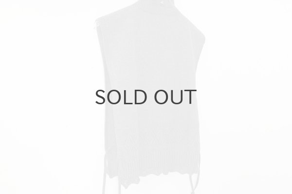 画像3: COTTON CASHMERE KNIT VEST (AU77:GY) (3)