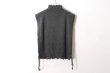 画像2: COTTON CASHMERE KNIT VEST (AU77:GY) (2)