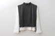 画像8: COTTON CASHMERE KNIT VEST (AU77:GY) (8)
