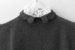 画像9: COTTON CASHMERE KNIT VEST (AU77:GY) (9)
