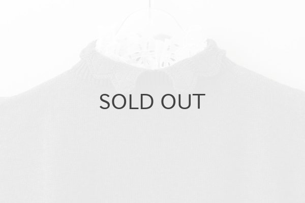 画像9: COTTON CASHMERE KNIT VEST (AU77:GY) (9)