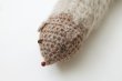 画像3: ALPACA KNIT MUFFLER (KU61A:IV) (3)