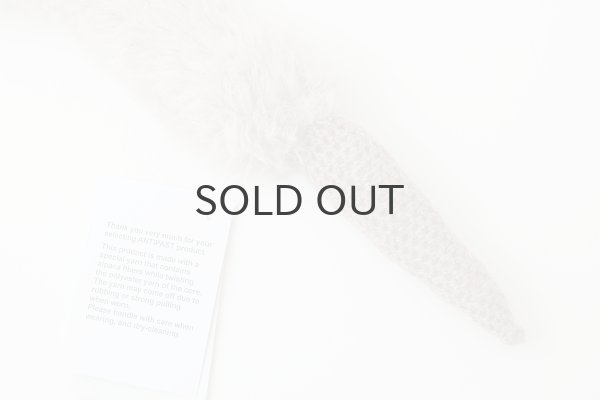 画像5: ALPACA KNIT MUFFLER (KU61A:IV) (5)