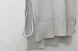 画像6: COTTON CASHMERE KNIT VEST (AU82:GY) (6)