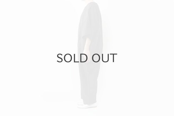 画像19: 別注!! Khadi Silk Wide Overalls (BK) (19)