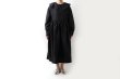 画像12: 別注!! Khadi Silk Tuck Dress (BK) (12)