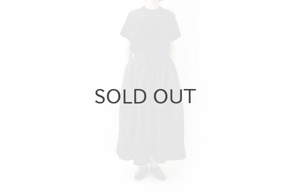 画像11: Gather Tuck Skirt (BK) (11)