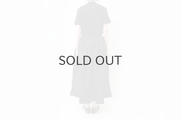 画像13: Gather Tuck Skirt (BK) (13)