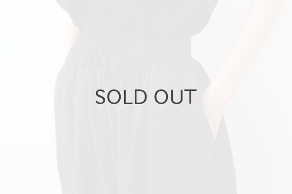 画像14: Gather Tuck Skirt (BK) (14)