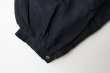 画像7: Khadi Cotton Silk Embroidery Collar Tuck Dress (NV) (7)