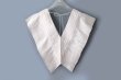 画像2: Khadi Silk Tuck Ruffle Collar (BGY) (2)