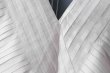 画像3: Khadi Silk Tuck Ruffle Collar (BGY) (3)