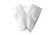 画像1: Khadi Silk Tuck Ruffle Collar (BGY) (1)