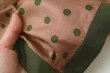 画像4: Khadi Silk Polka dots Print Tassel Scarf (C.BR) (4)