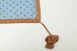 画像6: Khadi Silk Polka dots Print Tassel Scarf (DBL) (6)
