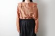 画像16: Khadi Silk Round Collar Over Blouse  (16)