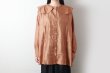 画像13: Khadi Silk Round Collar Over Blouse  (13)