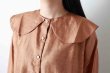 画像17: Khadi Silk Round Collar Over Blouse  (17)