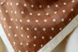 画像6: Khadi Silk Polka dots Print Tassel Scarf (BR) (6)