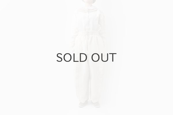 画像14: Khadi Linen Tuck Collar Blouse (EC) (14)