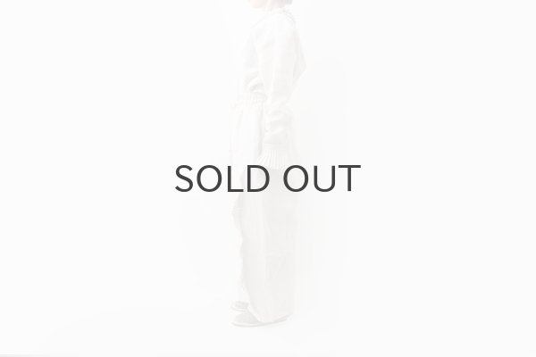 画像11: Khadi Linen Ruffle Tuck pants (EC) (11)