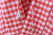 画像12: Khadi Linen Cotton Gingham Check Gingham Ribbon Gilet (RD) (12)