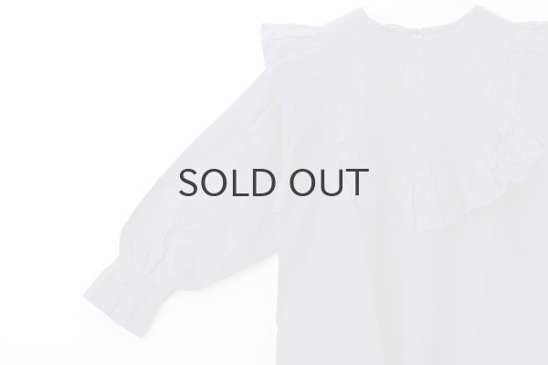 画像3: Khadi Cotton Pintuck Tunic (BL) (3)