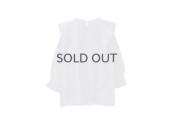 画像2: Khadi Cotton Pintuck Tunic (BL) (2)