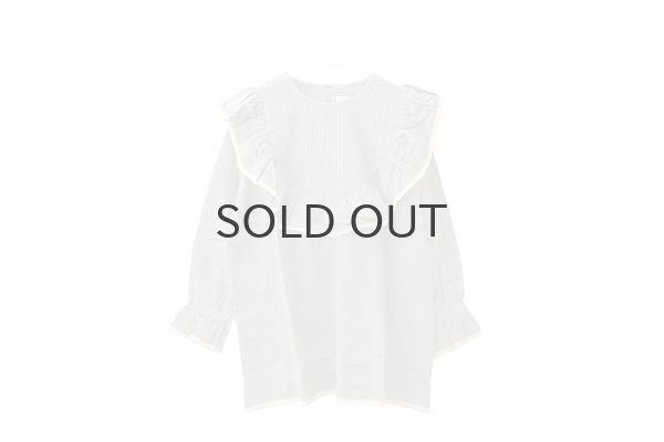 画像1: Khadi Cotton Pintuck Tunic (GY) (1)
