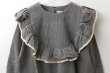 画像2: Khadi Cotton Pintuck Tunic (GY) (2)