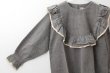 画像3: Khadi Cotton Pintuck Tunic (GY) (3)