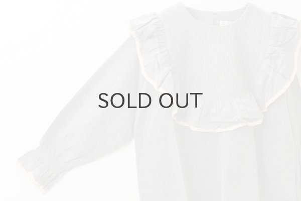 画像3: Khadi Cotton Pintuck Tunic (GY) (3)