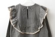 画像7: Khadi Cotton Pintuck Tunic (GY) (7)