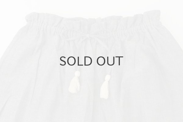 画像6: Khadi Cotton Gather Pants (GY) (6)
