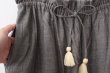 画像4: Khadi Cotton Gather Pants (GY) (4)