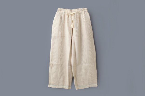 画像1: Khadi Wool Wide Pants (EC) (1)