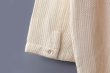 画像8: Khadi Wool Waffle Ribbon Wide Coat (EC) (8)
