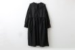 画像21: 別注!! Khadi Silk Tuck Dress (BK) (21)