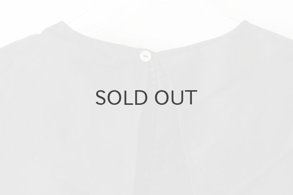 画像9: 別注!! Khadi Silk Tuck Dress (BK) (9)