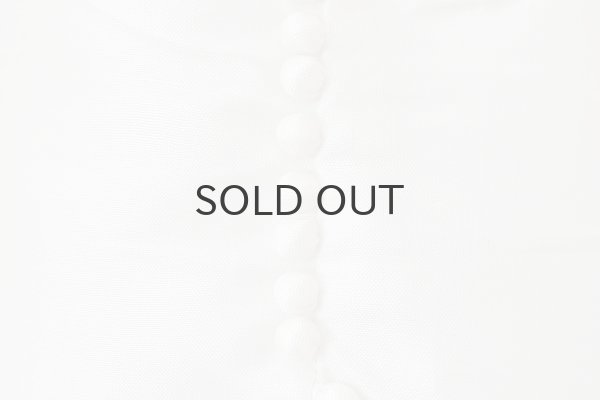 画像8: Khadi Silk Back Button Sailor Blouse (B.WH) (8)