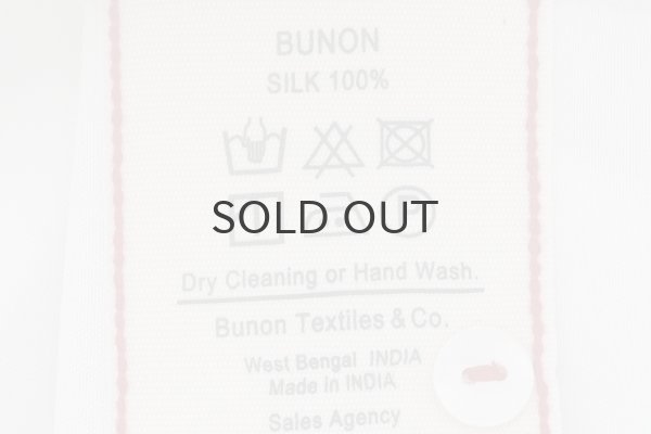 画像5: Khadi Silk Back Button Sailor Blouse (BK) (5)