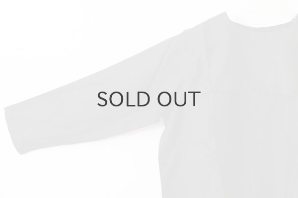 画像6: Khadi Silk Back Button Sailor Blouse (BK) (6)