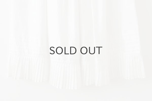 画像6: Gather Tuck Skirt (WH) (6)