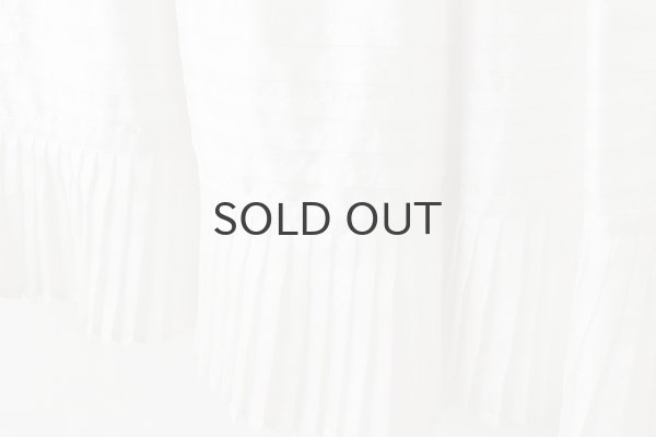 画像8: Gather Tuck Skirt (WH) (8)