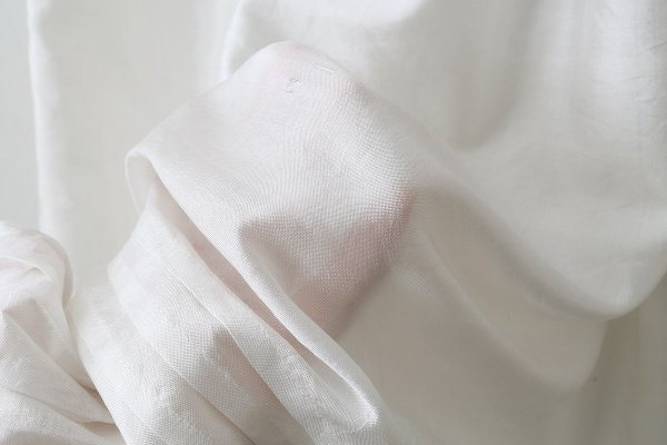 画像9: Khadi Silk Gather Tuck Skirt (WH) (9)